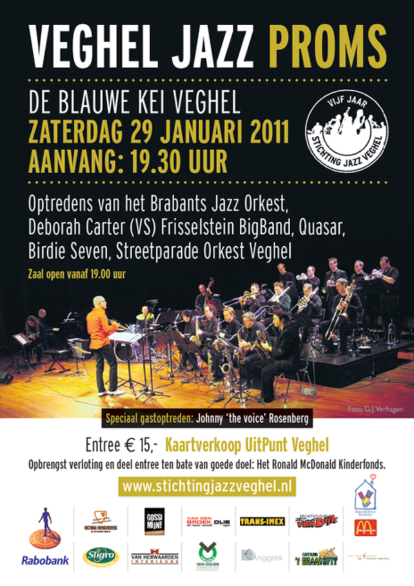 Poster Veghel Jazz Proms kl